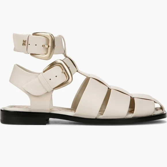 Sam Edelman Ivory Fisherman Sandals - Picture 2 of 7